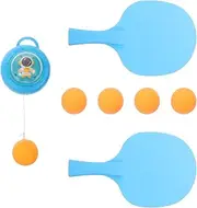 VANZACK Hanging Table Tennis Trainer Portable Adjustable Full Pingpong Training Sparring Device Parent-Child Pong Game Exerciser Table Tennis Training Supply