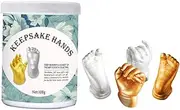 SWOOMEY 1Set Hand Casting Kit Newborn Keepsake Hand Molding Tool for Personalised Handprint Footprint Memories Safe Easy for Showers Milestone Celebrations