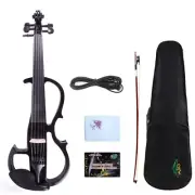 5 string Viola 16 inch Electric Viola Sweet Sound Free Case Silent