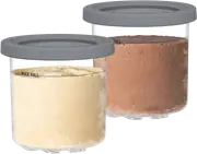 Ninja 2 x 470ml NC300 Creami Ice Cream Maker Tubs