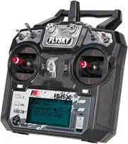 FS-i6X 2.4GHz 10CH AFHDS 2A RC Transmitter with FS-iA6B Receiver for RC Airplane Grey