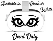 VR headset eyes style 2 decal sticker for oculus quest 2 PSVR acc