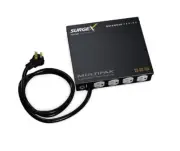 SurgeX SX-DS-154 MultiPak 4-outlet Surge Protector / Power Conditioner Free Ship