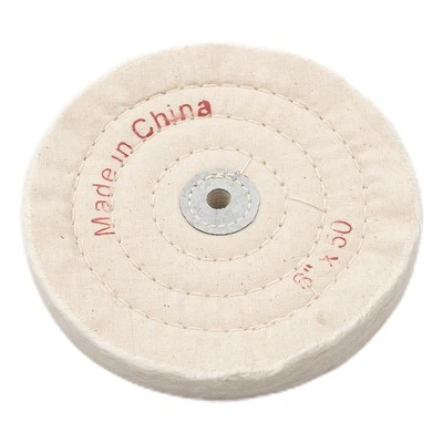 1pc 15cm Cloth Polishing Mop Wheel Pad For Power Battery-Drill Buffing Grinder
