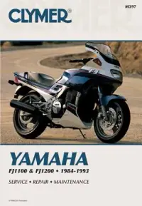 在飛比找博客來優惠-Clymer Yamaha Fj1100 & Fj1200 