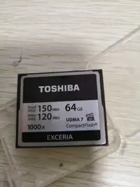 在飛比找露天拍賣優惠-【可開統編】閑置的東芝64G CF卡