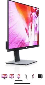 Dell P2419H 24" Widescreen W-LED Backlight LCD Monitor 60HZ 8MS 16:9 FHD(1920 x