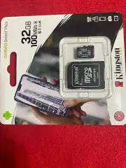 micro SD Kingston ,32 GB 100MB/s Speed Class 1 MicroSDHC Memory Card