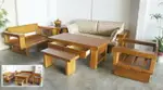 【 尚品傢俱】411-03 艾拉亞南洋檜木全實木木板椅木組椅