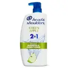 Head & Shoulders 2 in 1 Dandruff Shampoo and Conditioner Green Apple, 28.2 oz
