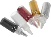 HAPINARY Artistic Nail Glitters 5pcs Glittery Nail Sequins for Craft Makeup Decorations