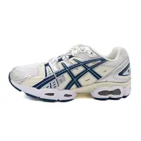 在飛比找樂天市場購物網優惠-Asics GEL-NIMBUS 9 銀米白藍 運動 休閒鞋