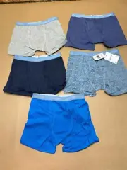 5 Pack NWT Calvin Klein Boys Medium Cotton Boxer Briefs