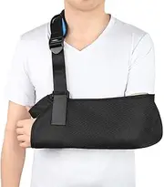 Arm Sling, Arm Support for Adults, Breathable Shoulder Immobilizer Elbow Arm Support for Broken Arm, Wrist, Elbow, Shoulder Injury, Available for Women and Men