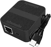Hoement 1 Ethernet Splitter to Network Splitter Adapter for High Speed Mbps Expand Network Ports for Computers and Routers Easy Sharing