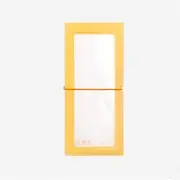 A4 Folder 30Slots Sticker Storage Bag Creative Filing Insert Paper Card Booklet Folder Cute Ticket Holder Decorative Storage Book A3 Folder (Size : Yellow)