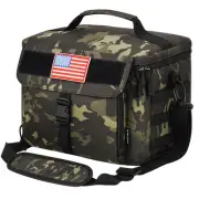 Tactical Lunch Box for Men,Large Insulated Lunch Bag with Shoulder Strap,Heav...
