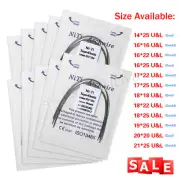 10 Packs Alambre de Arco Dental de Ortodoncia Super Elástico Niti Rectangular CN