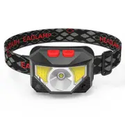 Usb Rechargeable Cob Led Headlight For Night Running