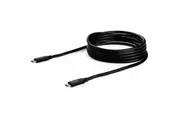 StarTech.com 2m USB C to USB C 5A PD Charging Cable USB-IF Certified Black