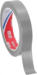 uxcell 0.8"x0.007" Bookbinding Tape, 22 Yard Cloth Bookbinding Repair Tape Book Binding Tape Self Adhesive for Repairing Old Books, Silver