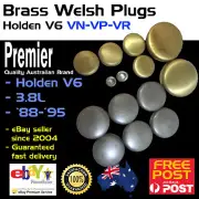 New Brass Welch Welsh Plug Set Kit Fits Commodore V6 3.8L VN-VP-VS-VT