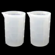 Silicone for Extra Large Measuring Cups for Resin Non-Stick Mixing Cups Too