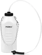 1L Brake Bleeder Bottle One Person, Brake Fluid Bleeding kit with 24 inch Tube and Rubber Connector for Collect Brake Fluid