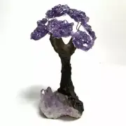 Small Amethyst Tree With Amethyst Crystal Base, Tree of Life Gemstone