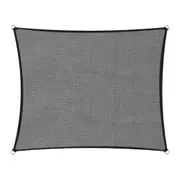 Wallaroo 280GSM Outdoor Sun Shade Sail Canopy Grey Square 3m x 3m