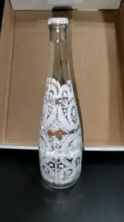 2008 CHRISTIAN LACROIX Evian Bottle Snowflake Design Unopened