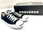 Converse Jack Purcell Canvas 1Q699 Low-Top Black UNISEX MEN 7.5/ WOMEN 9