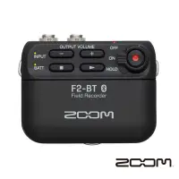 在飛比找Yahoo奇摩購物中心優惠-ZOOM F2-BT 微型錄音機+領夾麥克風套組(黑/藍芽版