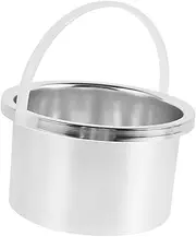 Vaguelly Wax Warmer Replacement Pot Aluminum Alloy Melting Bowl for Hair Removal Quick Wax Melting Multiuse Design Compatible with Inner Pan