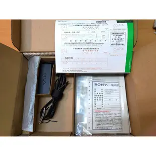 SONY VAIO 10吋小筆電 VPCW126AW/W 綺幻白 原廠盒裝 保證書 發票