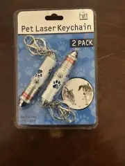 A pair of dog laser pointers
