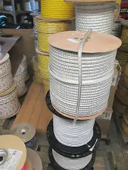 Cable Pulling Rope,Anchor Line 3/8" x 100' double braid Polyester Made In USA