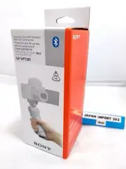 SONY W Shooting grip GP-VPT2BT Twith wireless remote commander function White