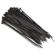 10000 Pack PCS 4" Black Cable Wire Tie 18 Lbs Strength Zip Nylon ties US UL !!!