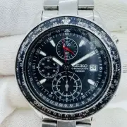 SEIKO Pilot Chronograph 7T92-0CF0 Date Watch Junk