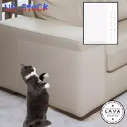 8PCS Furniture Couch Clear Protectors Protect Sofa from Dog&Cat Claw Scratch USA