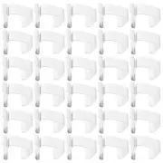 50 Pcs Lantern Hook Gutter Clip Hooks Hanger Christmas Lights Outdoor
