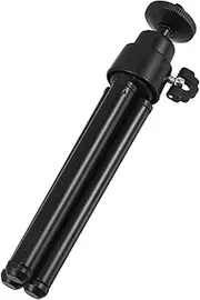 Angoily Adjustable Portable Phone Tripod Mount Compact Selfie Stick Tripod for Versatile Mini for Video Recording and Live Streaming Reliable Stability and Adjustable Angles
