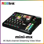Rgblink Mini-Mx 4K MultiChannel Streaming Production Video Mixer Switcher 4xHDMI
