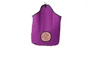 Hay Bag Feeder Durable Horse Cow Alpaca 2 Biscuits Purple