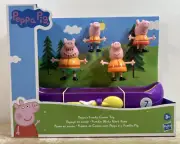 Peppa Pig Peppa’s FAMILY CANOE TRIP with 4 Figures & Canoe Toy New