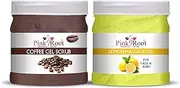 Lemon Massage Gel 500ml with Coffee Gel Scrub 500ml