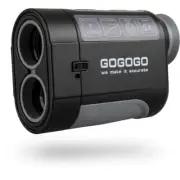 RangeFinder Golf - Black | Gogogo Sport Slope Mode Continuous Scan | GS06 650Y