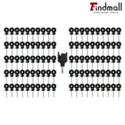In Electric Fence Insulators+1pcs Insulator Socket Tool Adaptor AU 100Pcs Screw
