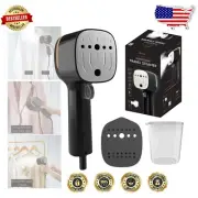 Effortless Wrinkle Remover - Compact Quicksteam Hand Held Steamer for Travel